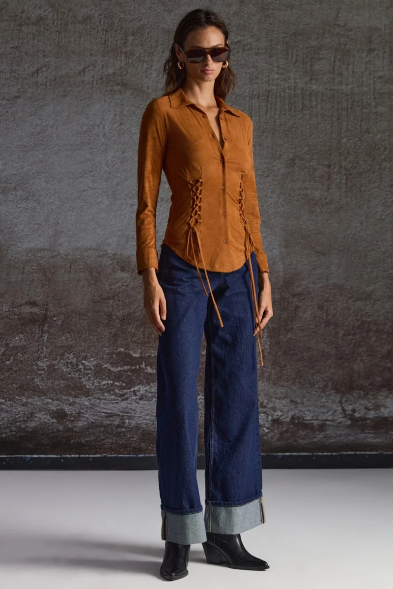 جريميلانج Reine Women's Blue Jeans