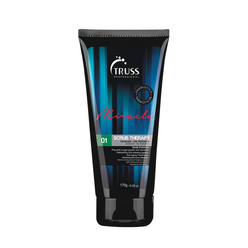 TRUSS Scrub Therapy Scalp Exfoliant Treatment - Anti Dandruff Treatment For Dry, Itchy & Flaky Scalp - Antibacterial Exfoliator - Image 1