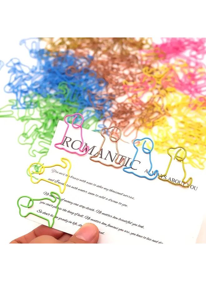 30pcs Color Coded Dog Breed Metal Paper Clips For School Office Supplies Gift - Image 4