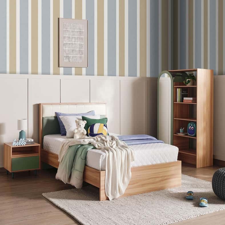 Pan Home LONDER KIDS NIGHT STAND - NATURAL - Image 4