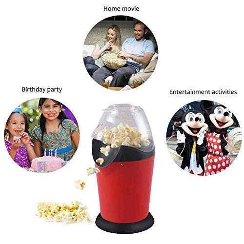 SHETAPRIDE Aluminum Popcorn Machine and Big Home Use Electric Big Popcorn Machine Popcorn Maker Making Machine Automatic Popcorn Machine Household Electric Instant Popcorn Maker Stylish Design - Image 2