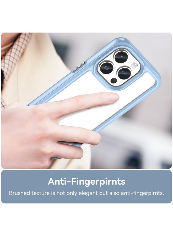 اس-توب جراب لهاتف iPhone 15 Pro من سلسلة ملونة من الأكريليك + جراب هاتف TPU - Image 5