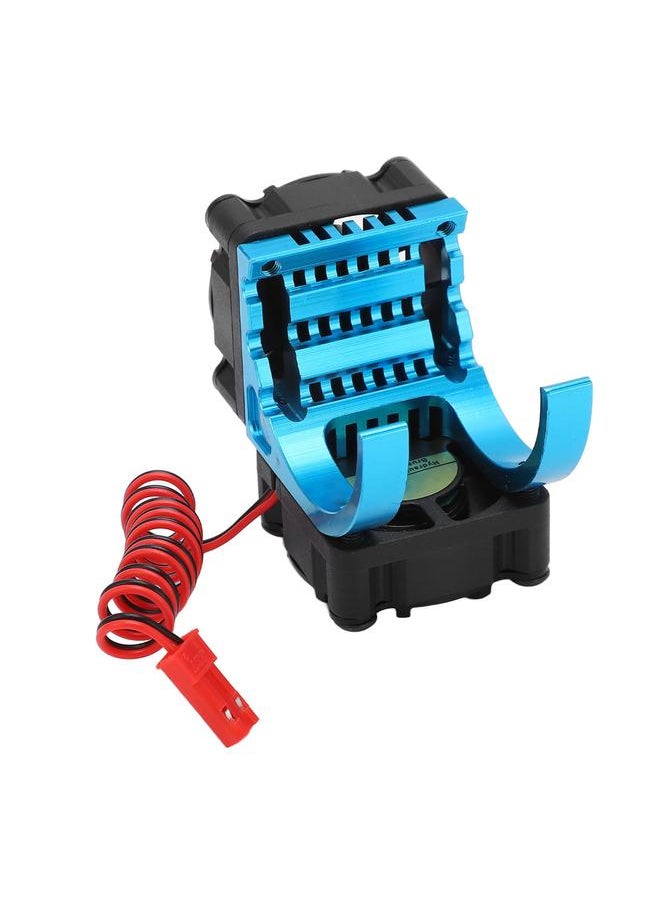 Thoraya RC Motor Heatsink Cooling Fan with Dual Fans For 550 3650 3660 3670 3674 Motor 36mm Diameter Blue  - Image 2