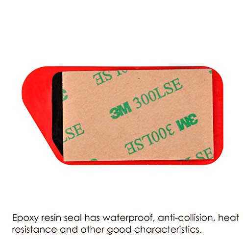 Jayron Digital LCD Tachometer Inductive Tach Hour Meter Display Max RPM Waterproof for Most Gas Engine Marine ATV Generator Lawn Tractor Motorcycle (red) - Image 5