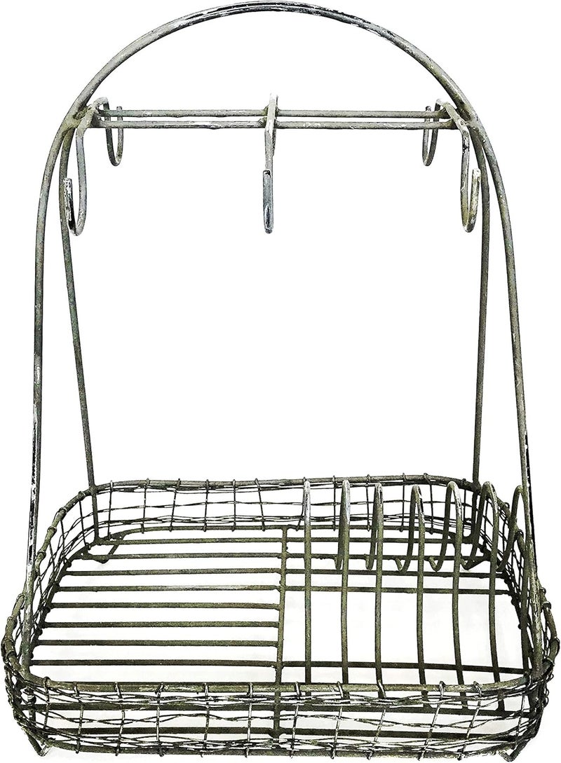 Colonial Tin Works Metal Dish Caddy By Colonial Tin Worksgrey115 x 875 x 15 - Image 3