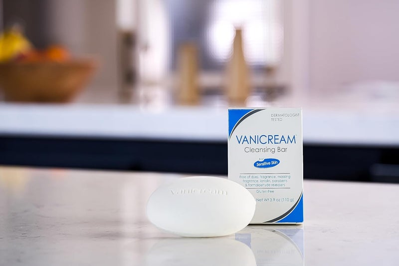 Vanicream Cleansing Bar for Sensitive Skin - Fragrance, Gluten, and Sulfate Free - 3.9 Ounce (Pack of 12) - Image 2