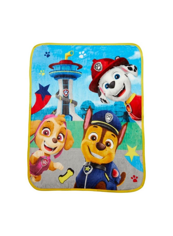 Franco Franco Paw Patrol Kids Bedding Super Soft Silk Touch Throw, 40 in x 50 in, (Official Licensed Product)  - Image 1