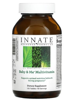 Innate Response Formulas Baby & Me Multivitamin 120 Tablets 
