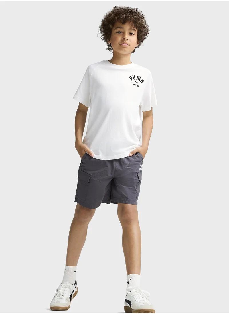 PUMA Youth Classic Play Paris T-Shirt