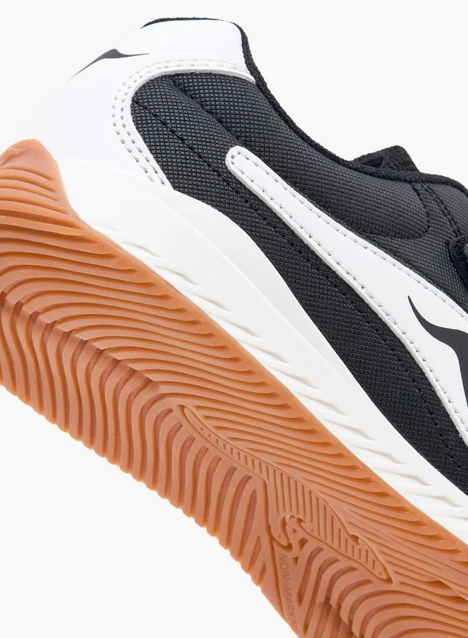 kangaROOS Black Boys Hook & Loop Sports Shoes for Men | Best Price UAE