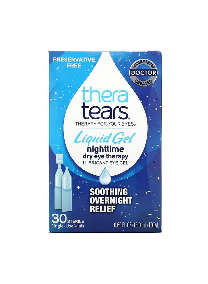 TheraTears Nighttime Dry Eye Therapy Lubricant Eye Gel - Image 1