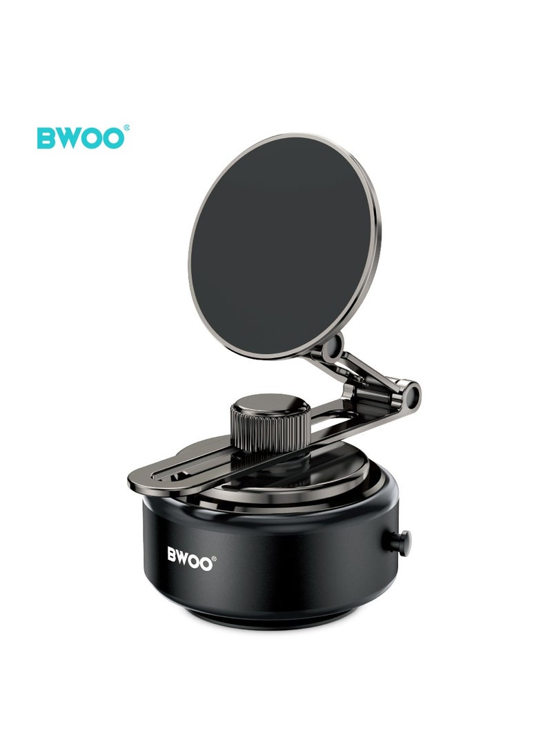 BWOO 360°Rotating Electric Vacuum Magnetic Suction Phone Holder - Image 1