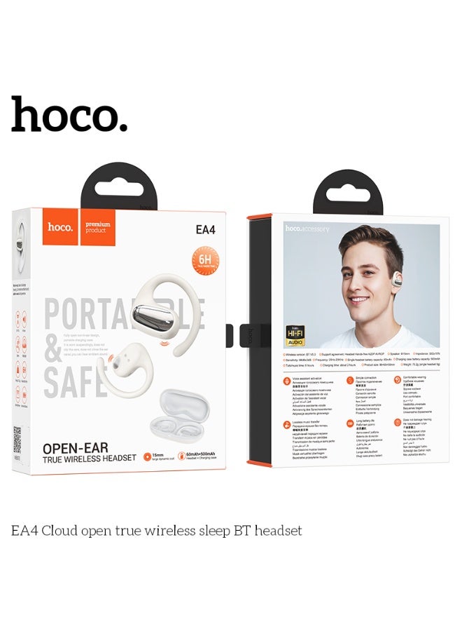 hoco. EA4 Cloud open true wireless sleep BT headset - Image 4