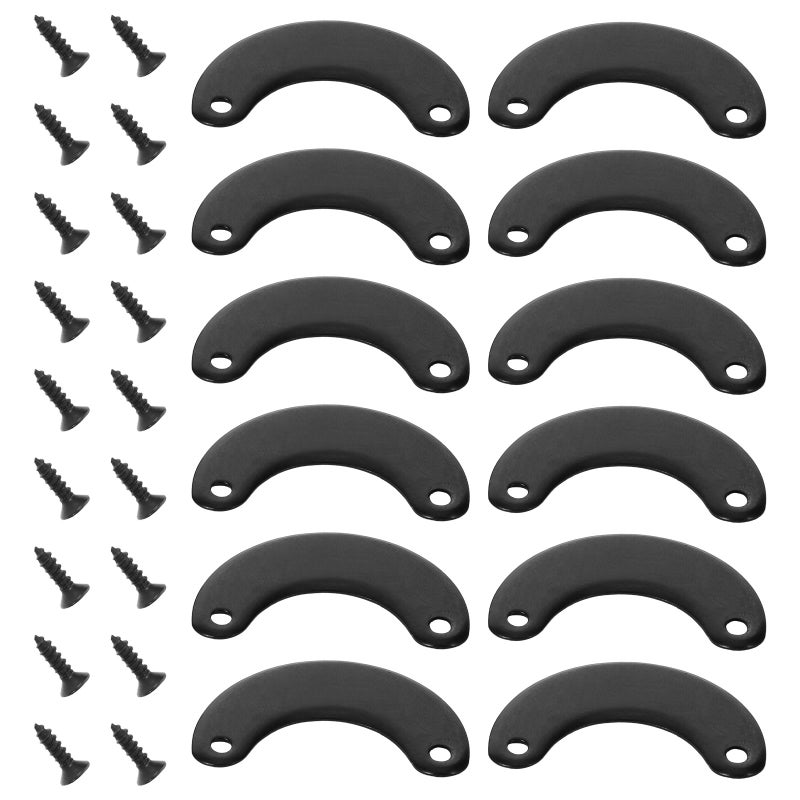 100Pcs Black Metal Frame Snap Hangers Universal Fit for Photo Frames and Artwork - Image 5