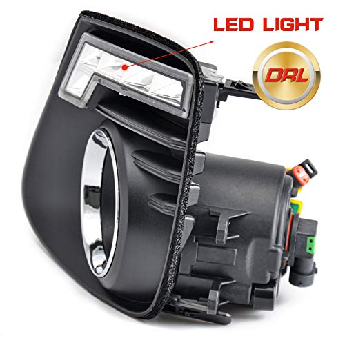 DLAA Fog Lights DRL Led & Halogen Bulbs for Toyota Corolla/Altis 2011 2012 2013 Fog Lamps Assembly Replacement - Image 3