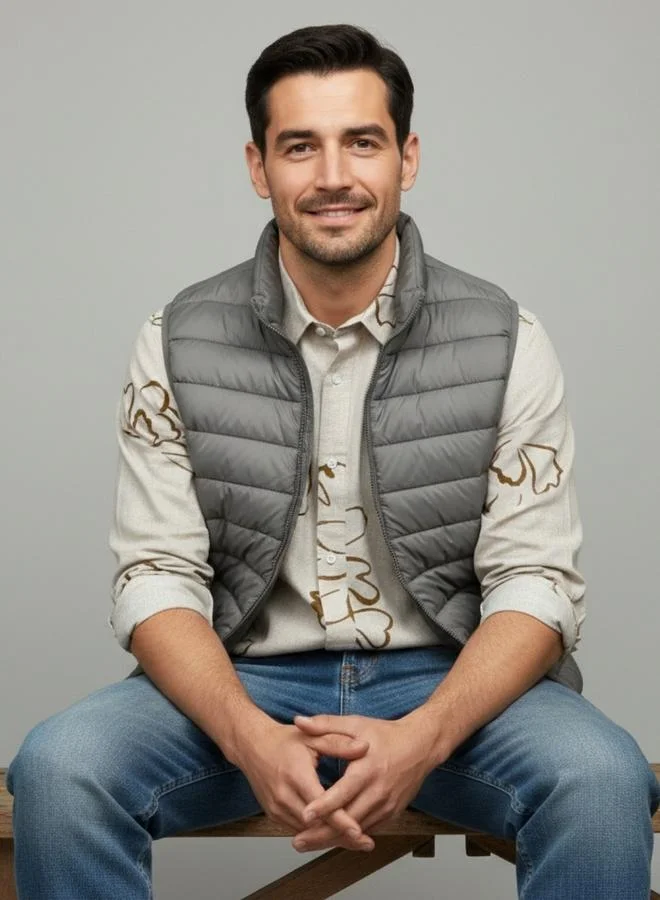 ترولوم Men Classic Floral Print Casual Shirt