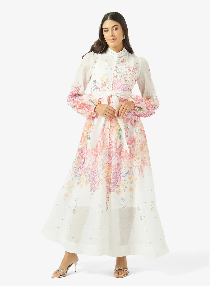 Khizana Floral Print Dress