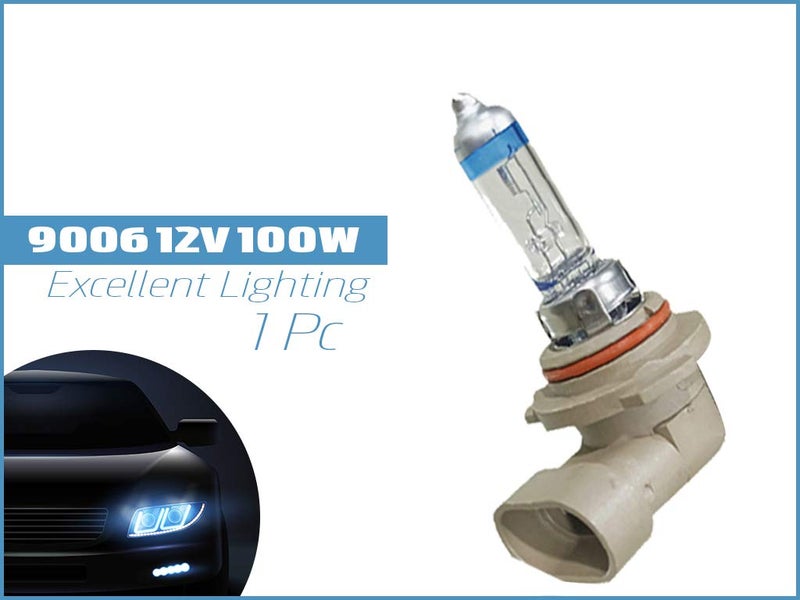 Auto Pearl -Sapphire Series 9006 Cool Blue Halogen Fog Light Bulb (100 W, 12 V, 2 Bulbs) Compatible with-Innova Crysta 2016 - Image 3