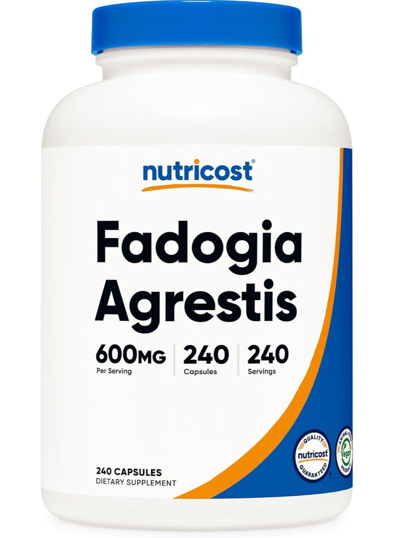 Nutricost Fadogia Agrestis - 240 Capsules - Image 1