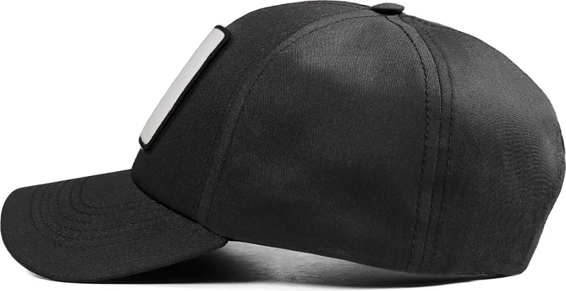 Black Börk V1 Baseball No Control - 1 Unisex Black Hat (Cap) with Code Logo