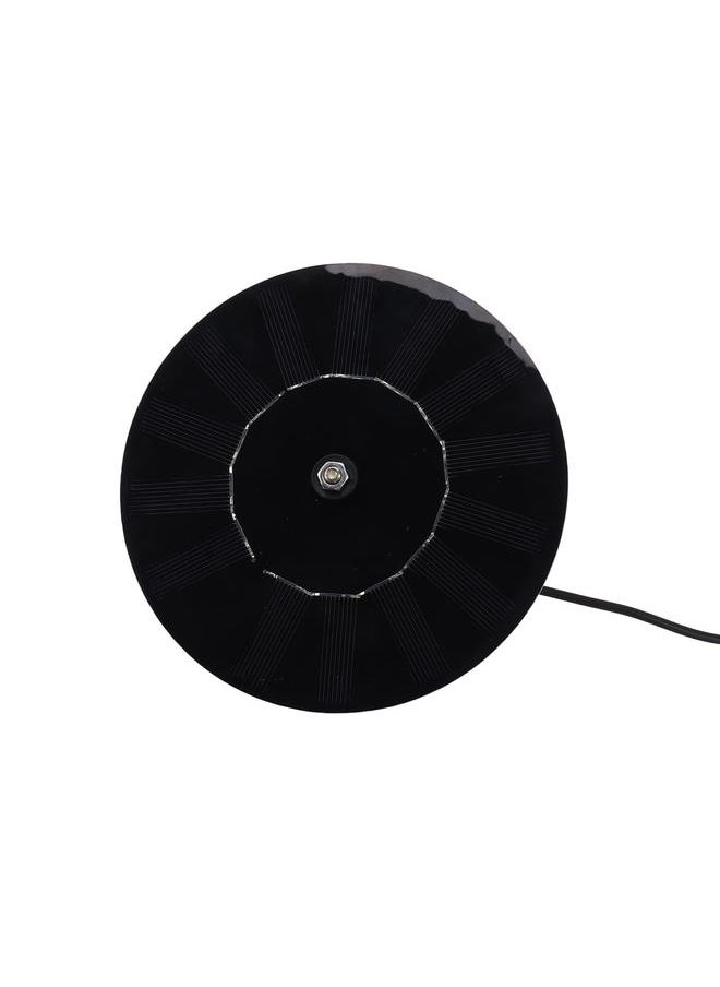 Thoraya Solar Panel 10W 5V Efficient Conversion Waterproof Round Shape for Outdoor Security Camera LED Light  - Image 5