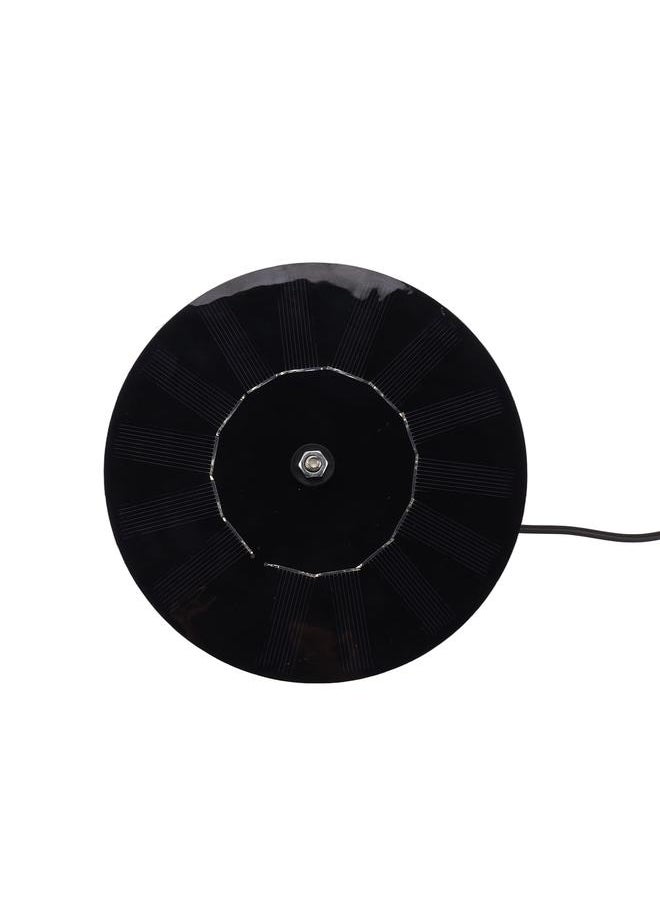 Thoraya Solar Panel 10W 5V Efficient Conversion Waterproof Round Shape for Outdoor Security Camera LED Light  - Image 3