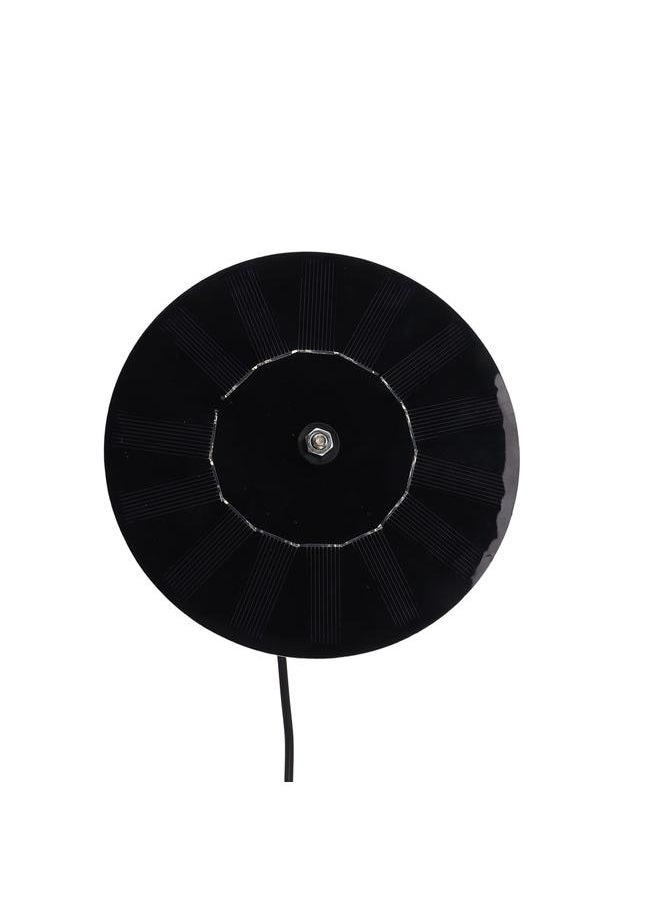 Thoraya Solar Panel 10W 5V Efficient Conversion Waterproof Round Shape for Outdoor Security Camera LED Light  - Image 4