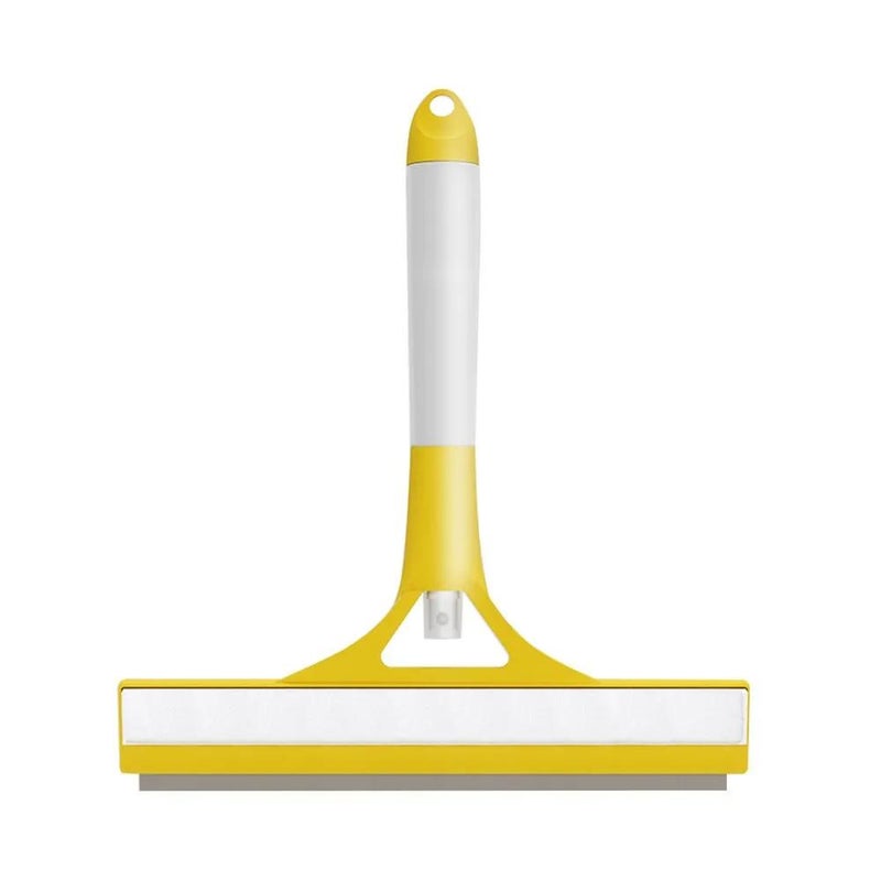 Window Cleaning Brush: 3-In-1 Multi-Functional Tool - Durable Silicone Scraper Spray Cleaner for Home Glass Mirror Bathroom Surfaces - Image 1