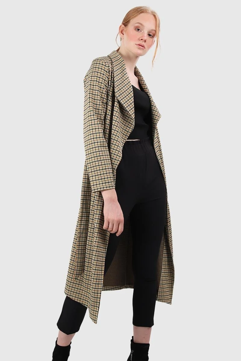 الكسندرجاردي Alexandergardı Belted Unlined Topcoat (B20-138006)