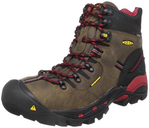 KEEN Utility أحذية العمل للرجال من كين يوتيليتي بتصميم بيتسبرغ 6" جلد مقاوم للماء مع رأس فولاذي، بني، 13 أمريكي - Image 5