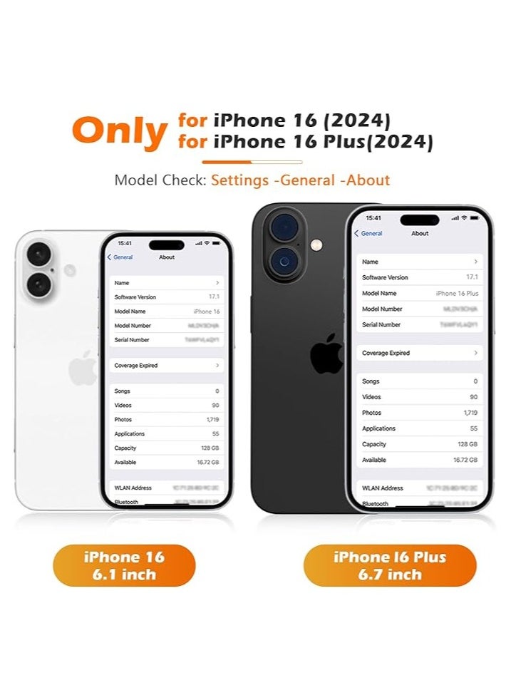 Generic Compatible for iPhone 16/iPhone 16 Plus Camera Lens Protector, One-Step Installation Tray Individual Metal Ring Tempered Glass Cover CD Pattern Case Friendly - Teal  - Image 2