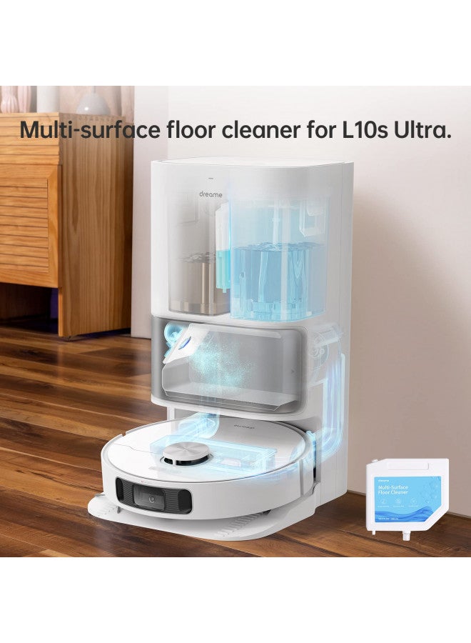 Dreame dreame Floor Cleaning Solution, Multi-Surface Floor Cleaning Solution Compatible with L10s Ultra Robot Vacuum, Multi-Surface Floor Cleaner for Mopping Floors (10.14 Fl Oz) (3pcs)  - Image 2