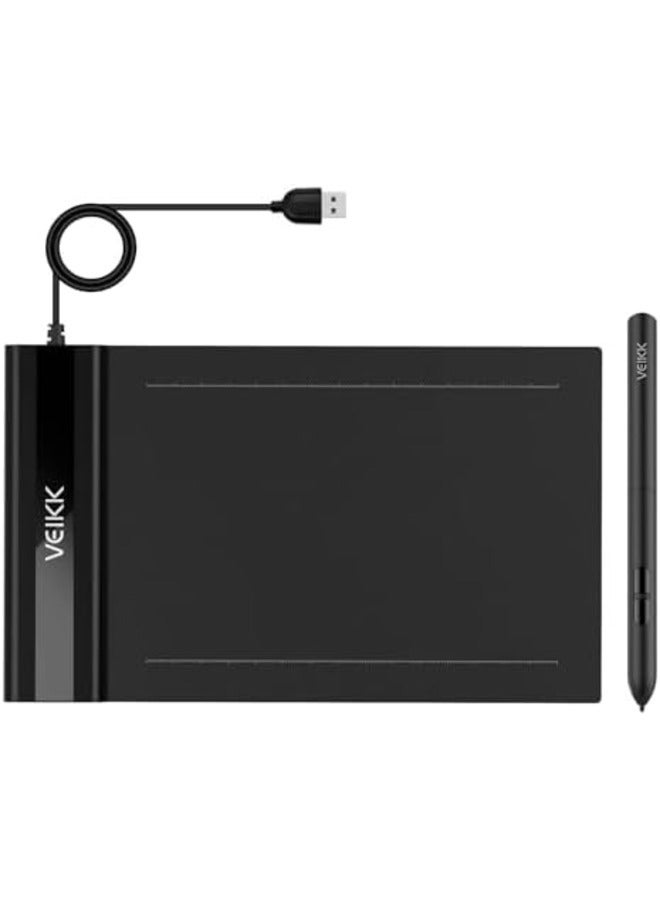 Veikk S640 6x4" Ultra-Thin Graphics Drawing Tablet with Battery-Free Stylus, 8192 Pressure Levels, 5080 LPI Resolution  - Image 3