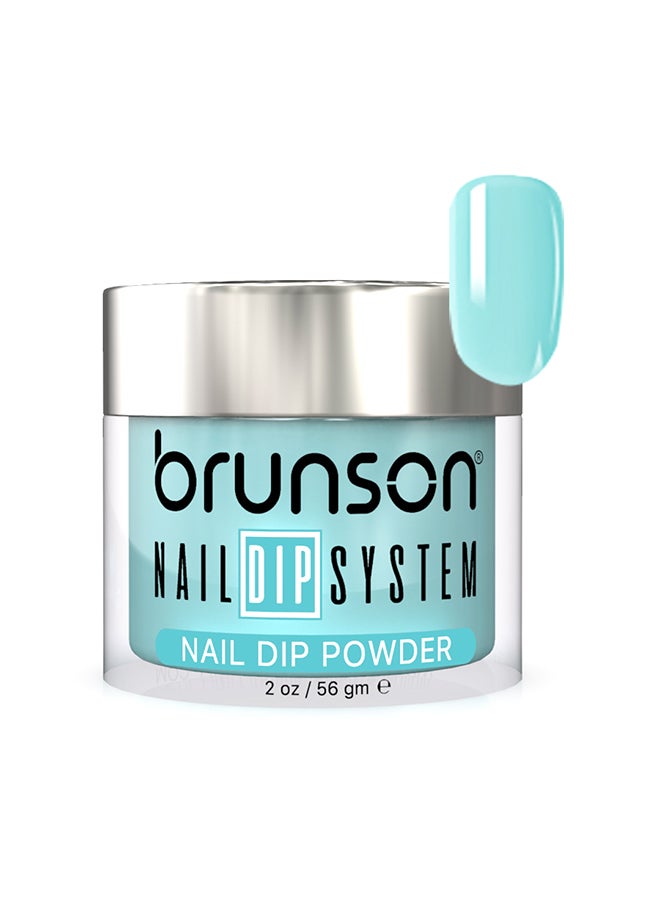 Nail Dip Powder Dip And Buff System Color 56gm, French Nail Art Starter Manicure Salon DIY At Home Odor Free And Long Lasting No Needed Nail Lamp Curing BDK080