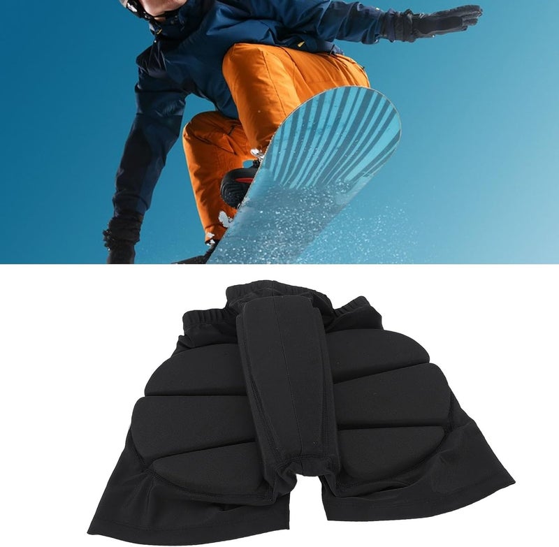 Skiing Protective Padded Shorts, Impact , Breathable, Sweat Wicking, Ergonomic Fit - Advanced Cushioning, Comfortable Wear, Ideal for Snowboarding and Skating - Image 2