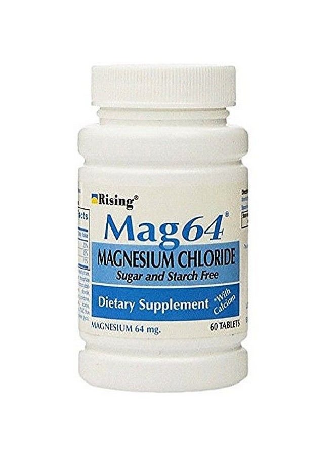 Rising - C Slow Mag Magnesium Chloride 64 Mg Enteric Coated Tablets 60 Ea By Rising Pharmaceuticals - Image 1