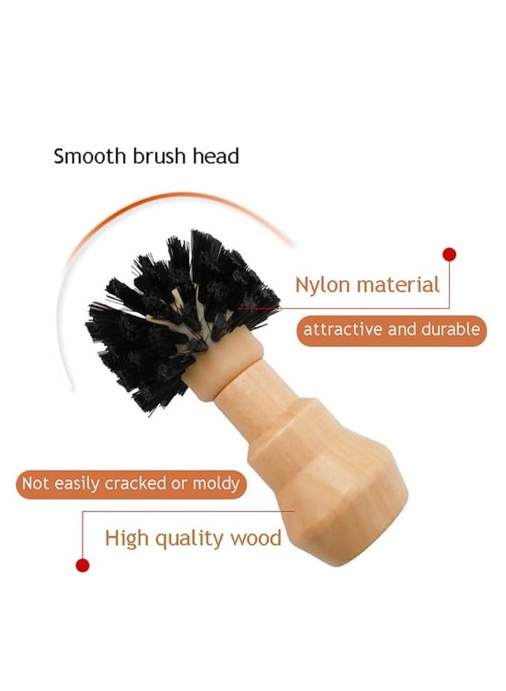 Liying 2Pcs Espresso Machine Portafilter Cleansing Brush Suitable for 58cm Portafilter Basket Professional Coffee Cleaning Tools - Image 2