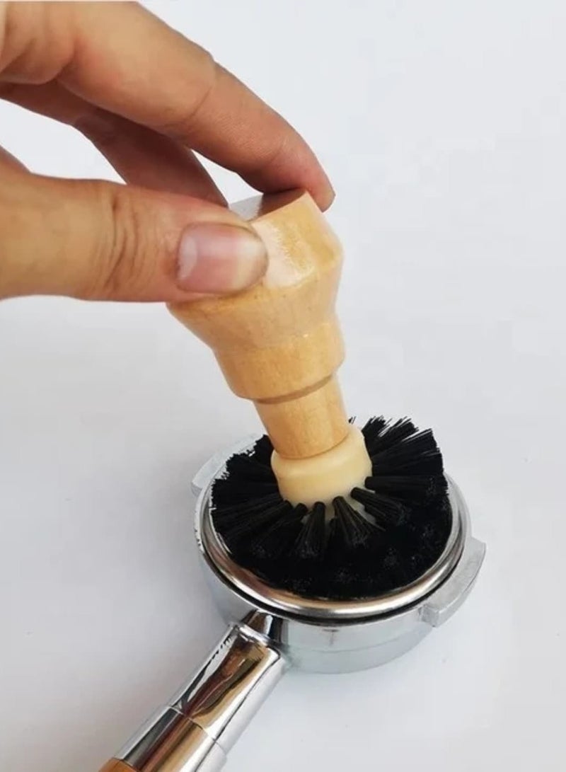 Liying 2Pcs Espresso Machine Portafilter Cleansing Brush Suitable for 58cm Portafilter Basket Professional Coffee Cleaning Tools - Image 5