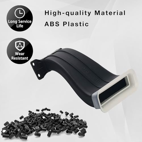 YUNHECAM Car Air Intake Mouth Snorkel Modification Tuyere ABS For Ford Focus 2012-2018 RS ST Air Inlet Duct Tuyere Hood Scoop Dynamic Air Intake Lattice Hatchback Box Cover 4D Sedan 5D MK3 MK3.5 - Image 4