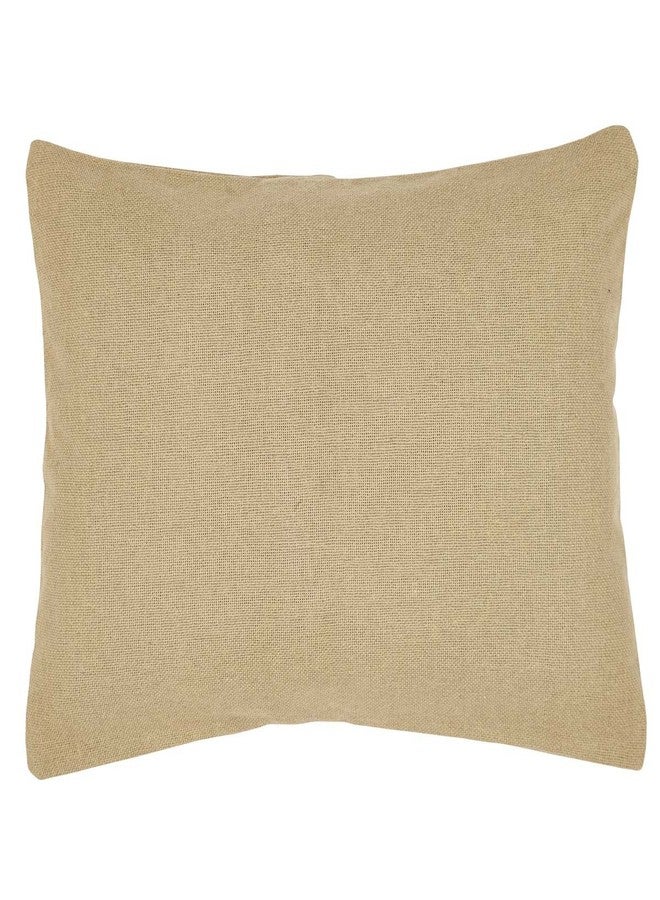 في أتش سي براندز إكسسوارات مفروشات من الخيش الطبيعي من ماركة VHC، غطاء وسادة قياسي 21×27، لون بني فاتح - Image 5