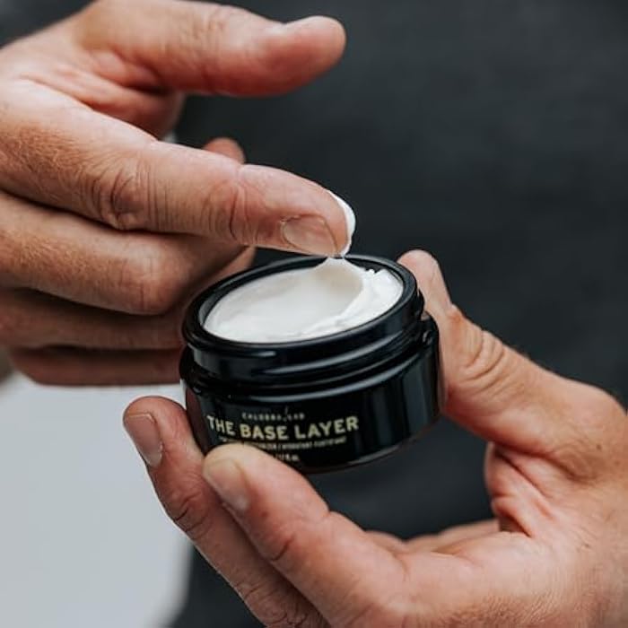 Caldera + Lab The Base Layer | Men's Organic Face Cream Moisturizer for Dry, Sensitive, & Normal Skin – Vegan, Natural & Antioxidant Packed Facial Skincare - Image 5