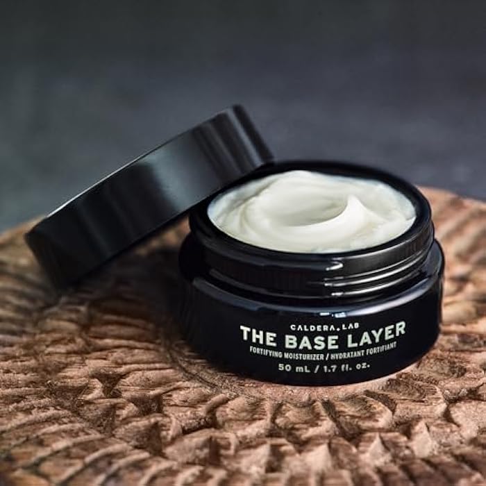 Caldera + Lab The Base Layer | Men's Organic Face Cream Moisturizer for Dry, Sensitive, & Normal Skin – Vegan, Natural & Antioxidant Packed Facial Skincare - Image 2