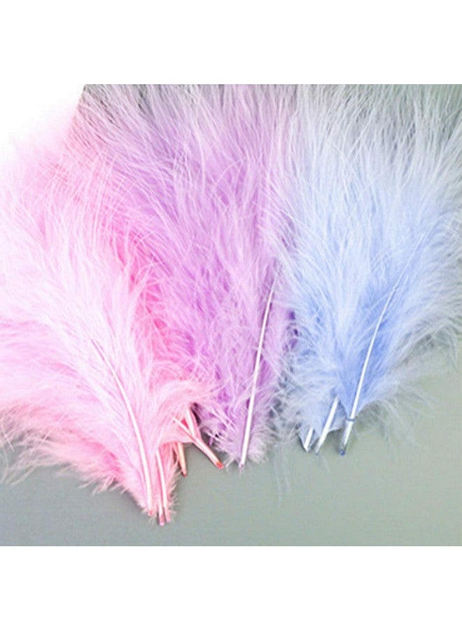 Asekonc Colorful Feathers For Diy Crafting Soft Native Feathers Accessories For Party Decorationsfeather Maskwindbell And Earrings(50Pcs) - Image 3