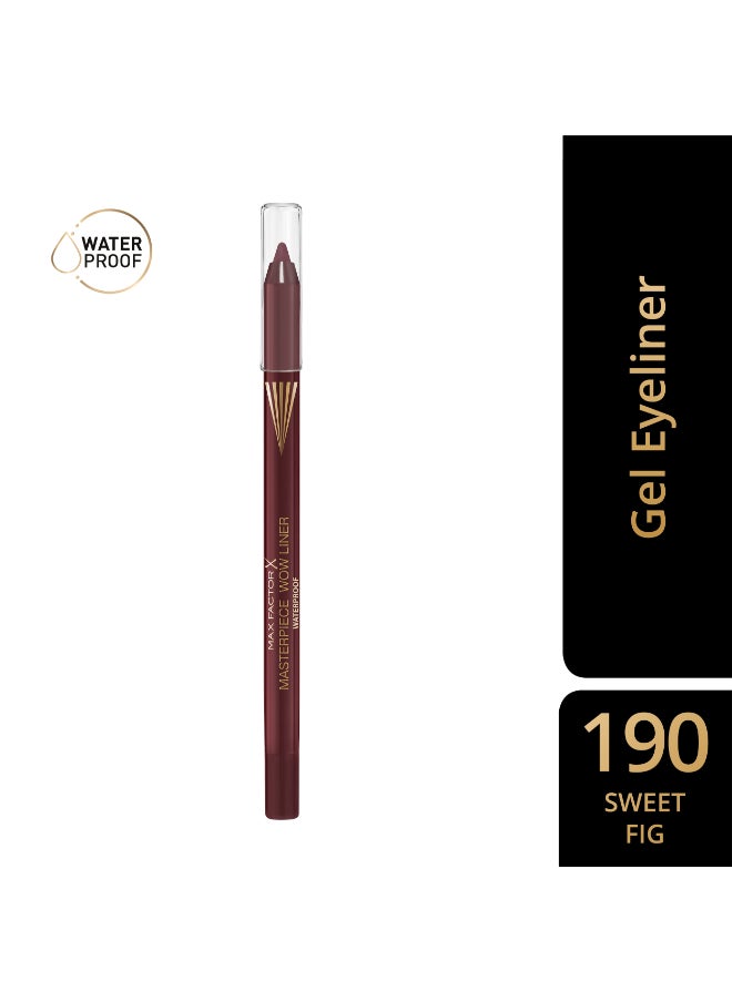 Max Factor - Masterpiece Wow Liner - 190 - Sweet Fig, 1.2g - Image 1