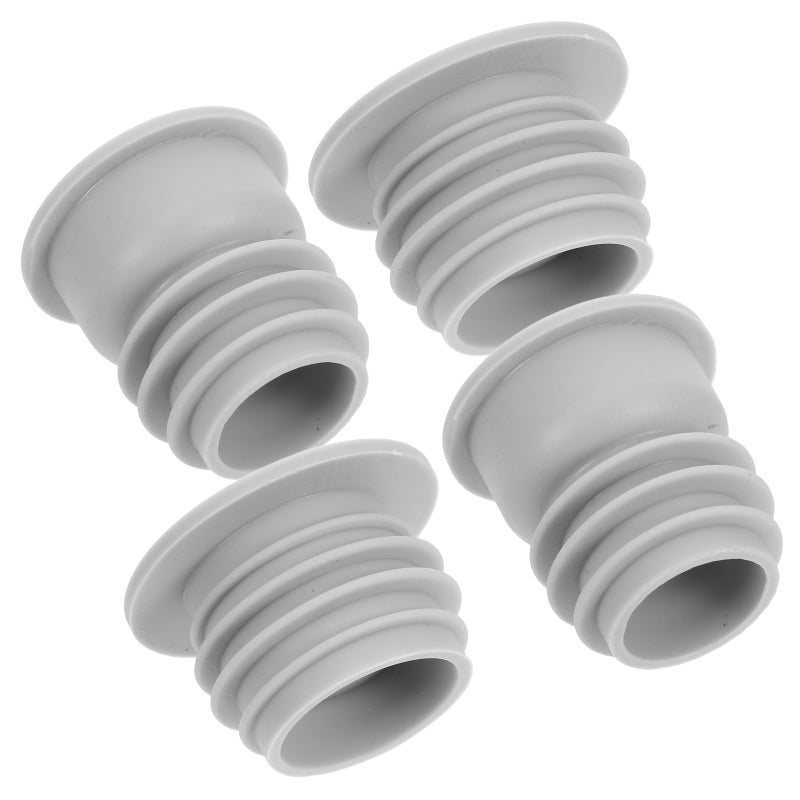 4pcs Silicone Drain Seal Plug: Odor-Proof Sewer Plug - Washing Machine Waste Pipe Connector For Kitchen Sink And Bathroom Washer - Image 5