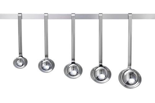 Rösle Stainless Steel Hooked Handle Ladle with Pouring Rim, 4.1-Ounce (10008) - Image 2