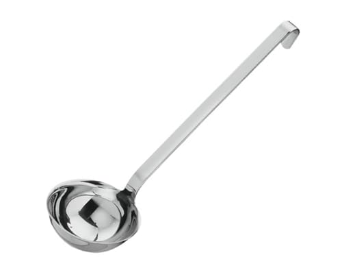 Rösle Stainless Steel Hooked Handle Ladle with Pouring Rim, 4.1-Ounce (10008) - Image 4