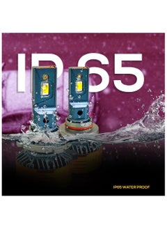 TBS DESIGN Toby's New M8 Pro-H11 having 4300K color Temperature 110W pair LED Headlight Bulb Assembly 11000 Lumens extreme Bright best for long drive  - Image 2