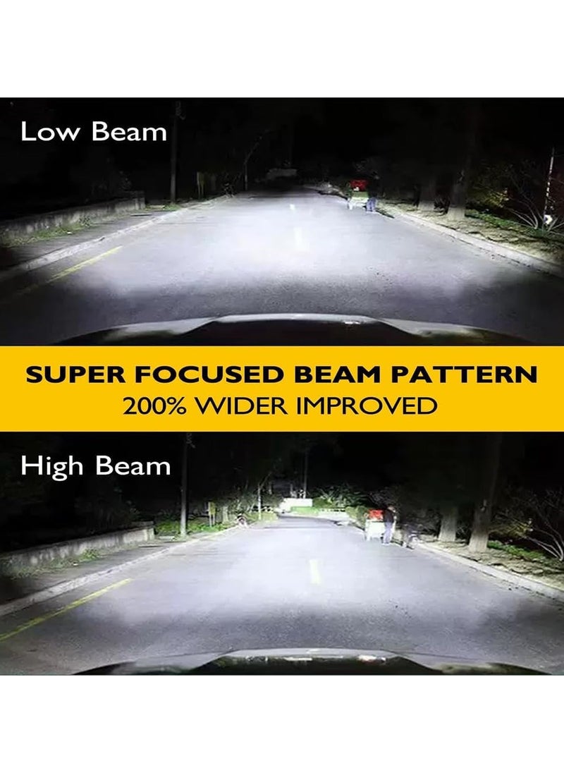TBS DESIGN - Toby's New M8 Pro-H11 having 4300K color Temperature 110W pair LED Headlight Bulb Assembly 11000 Lumens extreme Bright best for long drive - Image 1