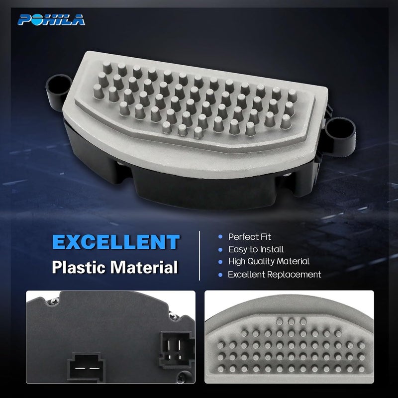 POHILA HVAC Blower Motor Resistor Replacement for Mercedes-Benz Models - Image 5